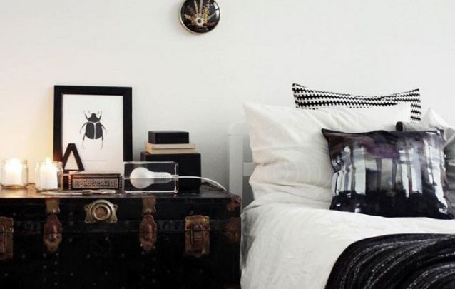 Quarto de casal pequeno decorado 45 Quarto de casal pequeno decorado 45