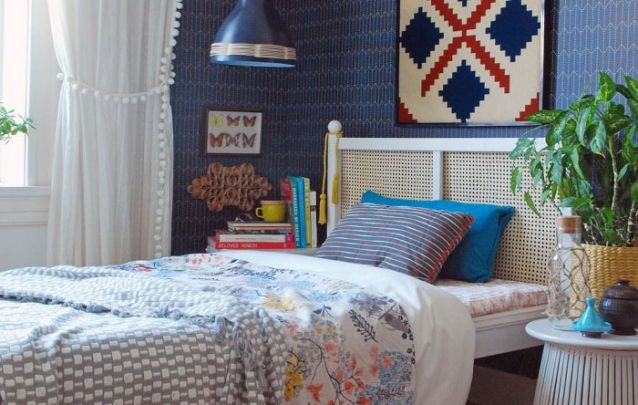 Quarto de casal pequeno decorado 64 Quarto de casal pequeno decorado 64