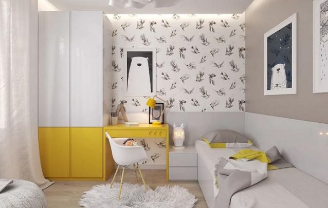 Um quarto perfeito para uma adolescente delicada Um quarto perfeito para uma adolescente delicada