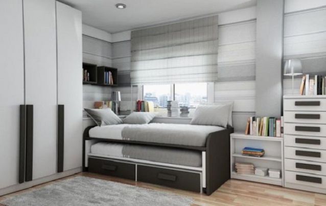 A cama auxiliar é uma alternativa prática na hora de receber os amigos para dormir A cama auxiliar é uma alternativa prática na hora de receber os amigos para dormir