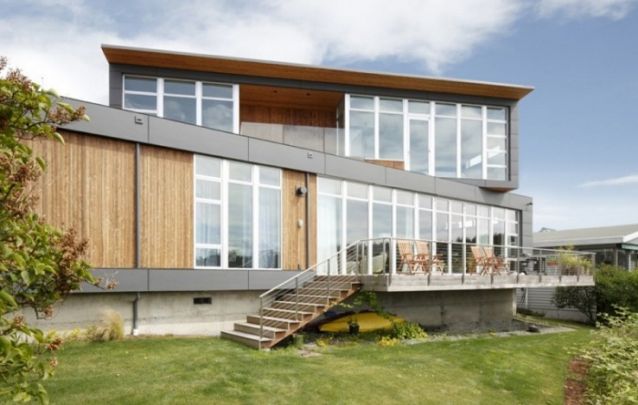Assimetria é característica dos projetos de casas contemporâneas Assimetria é característica dos projetos de casas contemporâneas