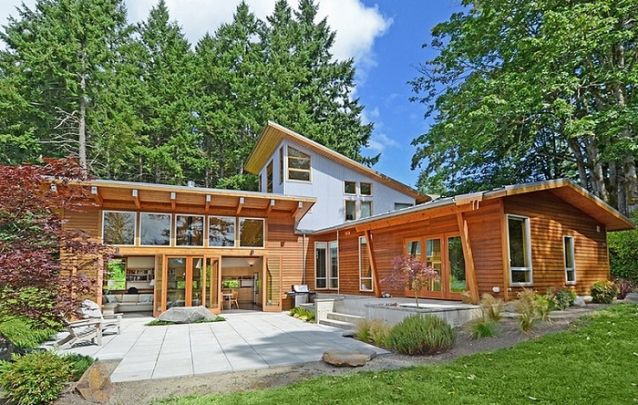 Um modelo de casa perfeito para as montanhas ou para o campo Um modelo de casa perfeito para as montanhas ou para o campo