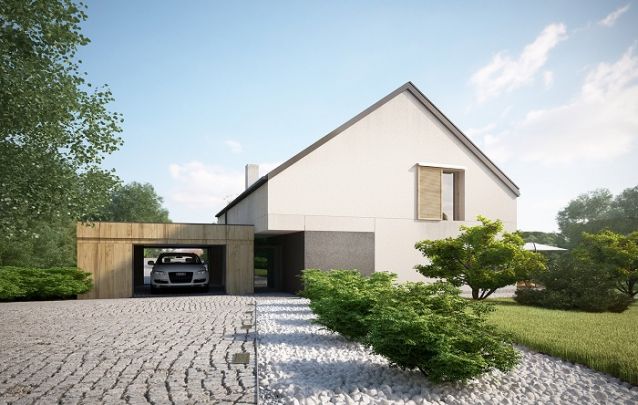 Projeto de casa para quem busca um modelo simples e tradicional Projeto de casa para quem busca um modelo simples e tradicional