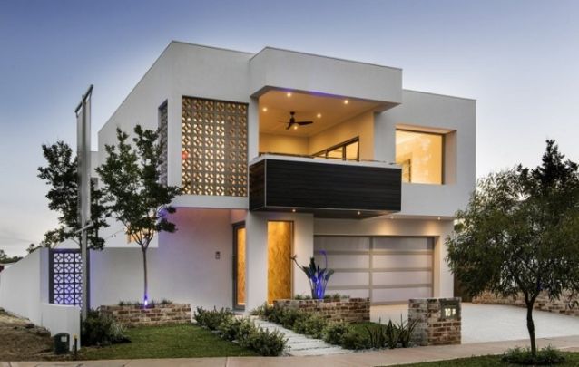 A sacada em uma cor diferente valoriza o design A sacada em uma cor diferente valoriza o design