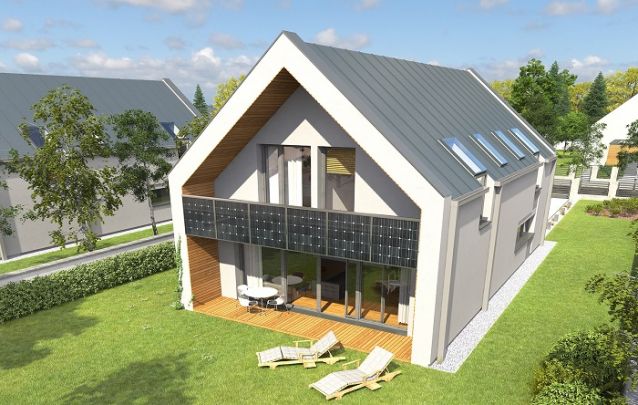 Casa moderna com estilo de celeiro Casa moderna com estilo de celeiro