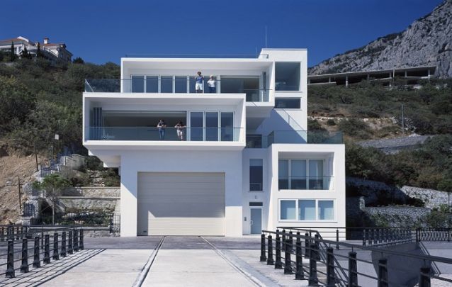 Um projeto de casa para quem busca um design grandioso Um projeto de casa para quem busca um design grandioso