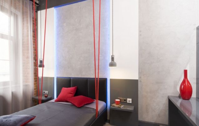 Quarto moderno para uma para uma mulher original Quarto moderno para uma para uma mulher original