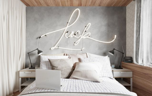 Letreiros em neon estão em alta nas decorações de interiores, inclusive nos quartos Letreiros em neon estão em alta nas decorações de interiores, inclusive nos quartos