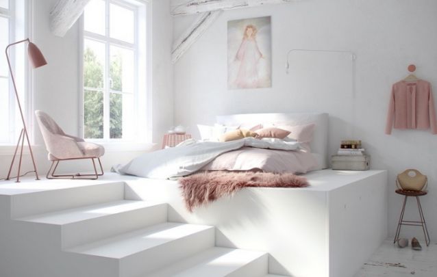 Uma linda inspiração para quem busca opções de decoração quarto feminino moderno Uma linda inspiração para quem busca opções de decoração quarto feminino moderno