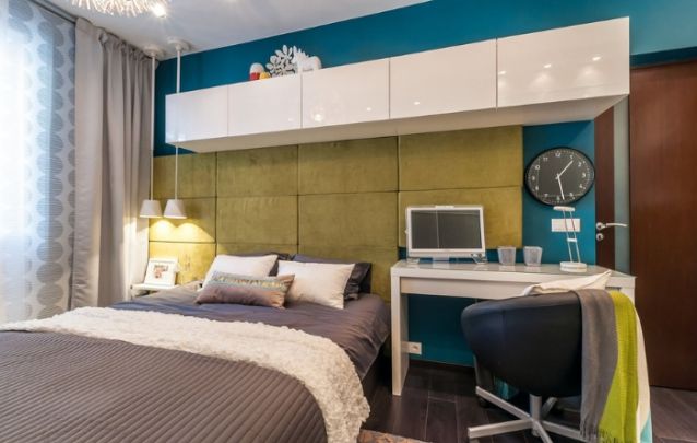Quarto pequeno, porém, funcional Quarto pequeno, porém, funcional
