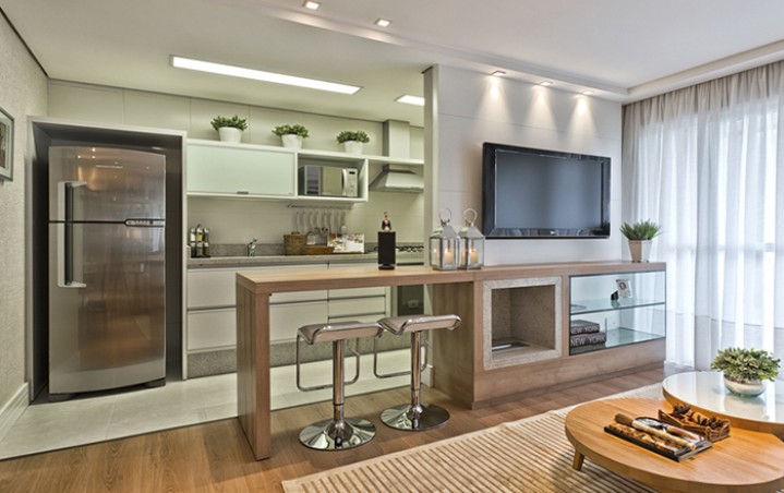 A importância do balcão de cozinha na decoração de interiores ...